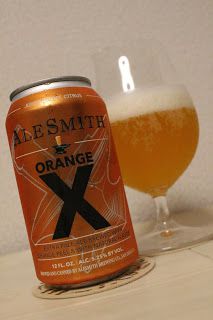 Ale Smith  Brewing Company「Orange X」（エールスミス「オレンジ X」）〔缶〕