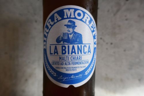 モレッティ「ラ・ヴィアンカ」お麦の旨味がブワっと広がりジックリと楽しめるイタリアビール。