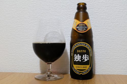 独歩ビール 酵母入りシュバルツ