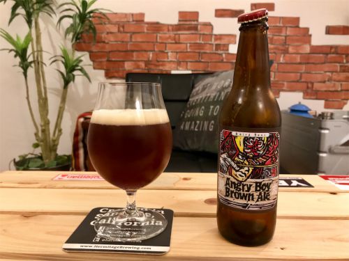 ベアードビール アングリーボーイ ブラウンエール