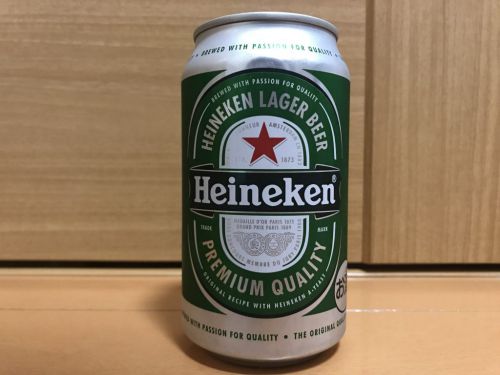 【Heineken】ハイネケン|麦芽の旨みだけを抽出したようなスッキリした甘みと爽快感のあるピルスナー