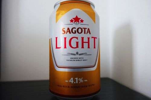 「サゴタ・ライト」ベトナムでノンアルコールも販売してる珍しいビール会社。