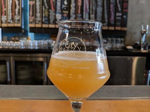 City Beer Store にて食事が可能に