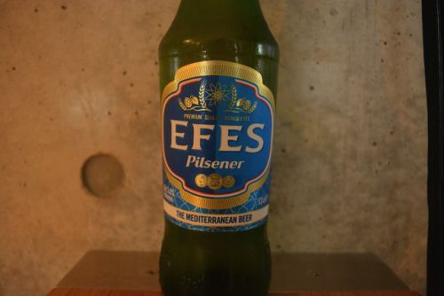 エフェス ピルスナー 世界ランク12位のトルコのビール。