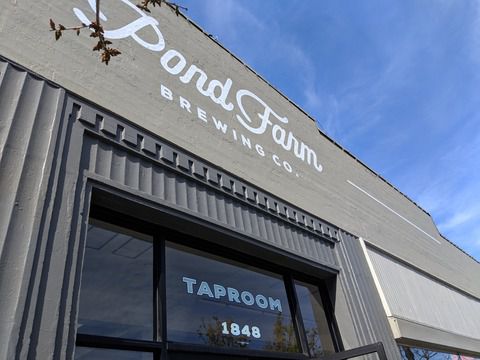 家族連れに優しいサンラファエルのできたてブリュワリー:Pond Farm Brewing Co.