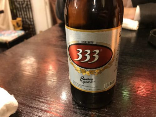ベトナム サイゴンブルワリー 333(バーバーバー)|ボディがしっかりとした、ベトナムを代表するピルスナー