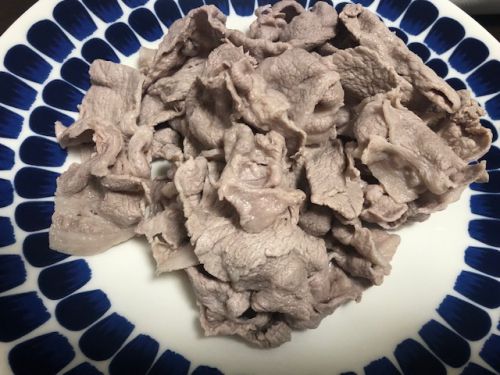 冷しゃぶとビールでパワーアップ!