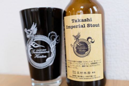 のんびりとビールを飲みました。
