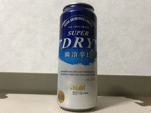 スーパードライ 瞬冷辛口｜ドライながら抑えられた苦味との絶妙なバランスを保つ繊細なビール