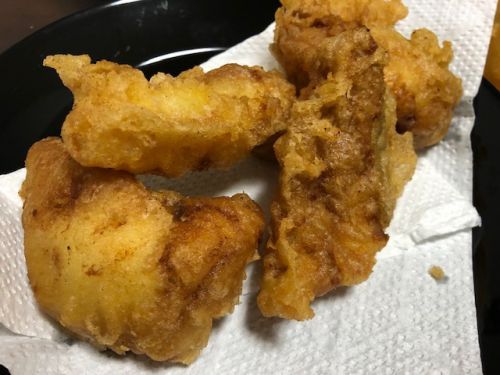 フィッシュアンドオニオンとビール!