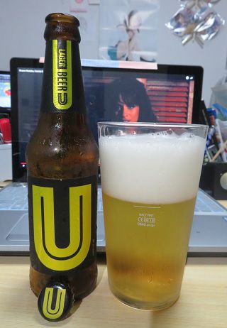 タイ・PATHUMTHANI BREWERYの「U   LAGER BEER」