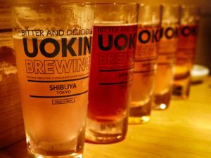 渋谷「魚金醸造」で４種類のオリジナルビールを飲み比べ