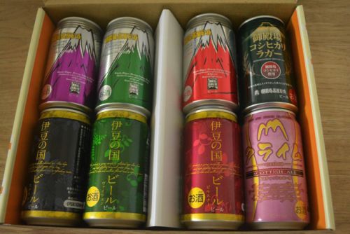 ふるさと納税 静岡県裾野市 御殿場高原ビールと伊豆の国ビールの8本セット。