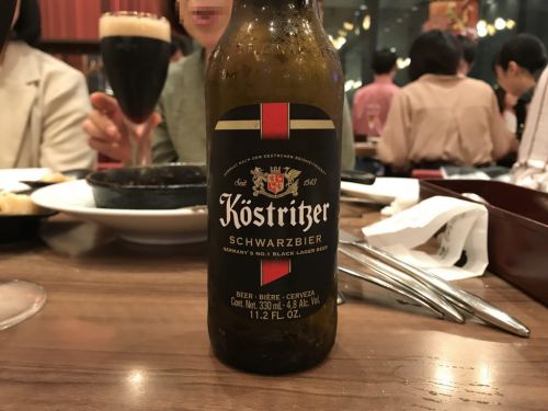 ケストリッツァー シュバルツ|"ゲーテの愛した黒ビール" 黒砂糖のようなコク深い甘みが特徴の黒ビール