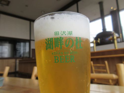 綺麗で美しいビール 湖畔の杜ビール(その4)