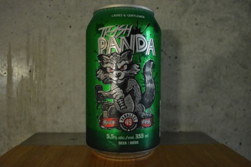 パラレル49 トラッシュパンダ よくあるアメリカンタイプのIPA。