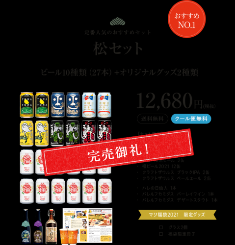 クラフトビールの福袋について考えた