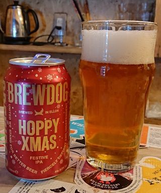 イギリス(スコットランド)・BREW DOGの「HOPPY XMASS FESTIVE IPA」