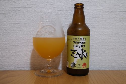 伊勢角屋麦酒 Sakekasu Hazy IPA ZAKU