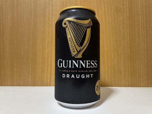 ドラフト ギネス|きめ細かなふっかふかの泡が缶ビールで作れる!ドライな口当たりが特徴の世界的なスタウト