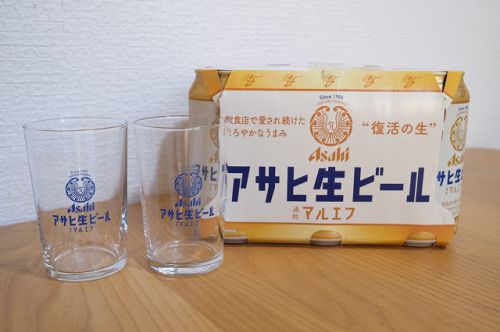 アサヒビール アサヒ生ビールをセットで買ってしまいました。