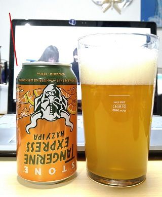 アメリカ・STONE BREWING「TANGERINE EXPRESS  HAZY IPA」