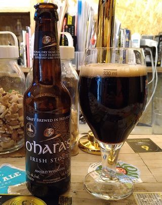 アイルランド・Carlow Brewing「O'Hara's Irish Stout」