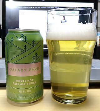 アメリカ・FORT POINT BEERの「GALAXY PARK  SINGLE HOP PALE ALE SERIES」