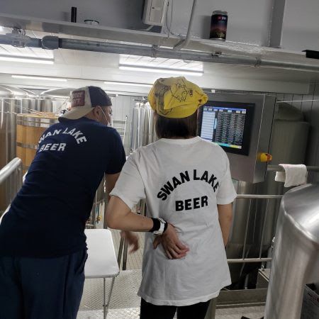 Collaboration Brew with スワンレイクビール