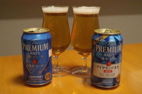 SUNTORY THE PREMIUM MALT'S 香るエール ダイヤモンド麦芽初仕込み