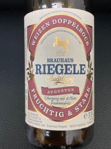ヴァイツェン・ボック / RIEGELE Weizen Doppelbock